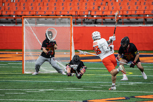 Syracuse only recorded 10 goals against the top-ranked Terrapins. 