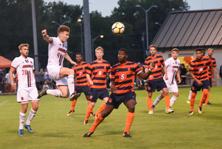 On UofL's goal, Adam Wilson served the ball into the box where it bounced off Cody Cochran in front of the goal. He collected the ball and fired a shot into the back of the net to tie the score at 1-1.